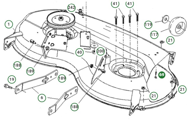 Carriage Bolt,5/16-18X5/8 8721405-05 in the group at Motorsågsbutiken (8721405-05)