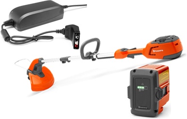 Husqvarna 115iL Battery Trimmer + BLi10 & QC80 in the group Forest and Garden Products / Grass Trimmers / Battery powered grass trimmers at Motorsågsbutiken (9670988-02)