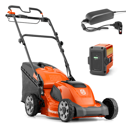 Husqvarna LC 141iV Battery Lawn Mower + BLi20 & QC80 in the group Forest and Garden Products / Lawn mowers / Battery Lawn Mowers at Motorsågsbutiken (9670992-02)