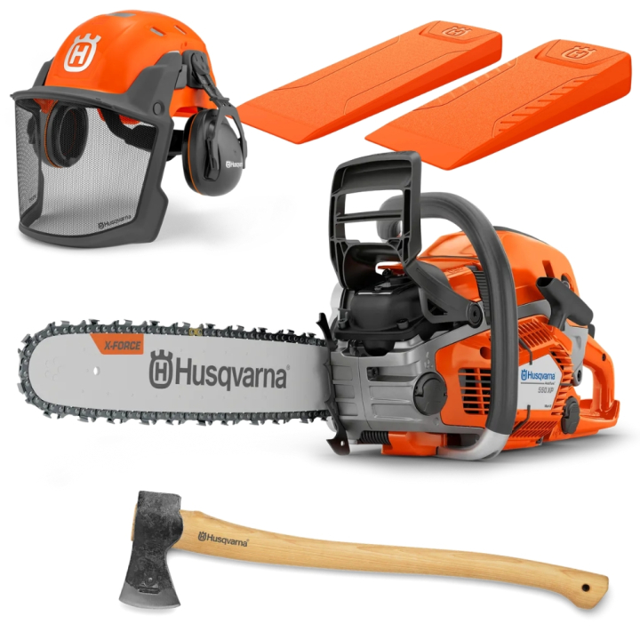 Husqvarna 550 XP Mark II 15'' Professional Felling Kit in the group Chainsaws / Husqvarna professional chainsaws at Motorsågsbutiken (9676908pkt)