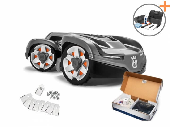Husqvarna Automower® 435X AWD Start Kit | Maintenance kit for free! in the group Forest and Garden Products / Robotic Lawn Mower at Motorsågsbutiken (9678533)