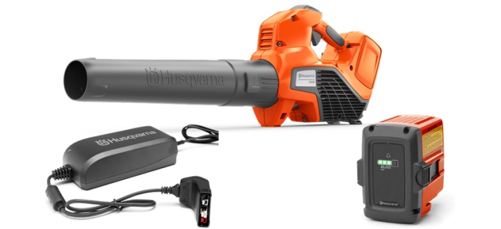 Husqvarna 120iB + BLi20 & QC80 in the group Forest and Garden Products / Leaf Blowers / Battery powered blowers at Motorsågsbutiken (9679761-02)