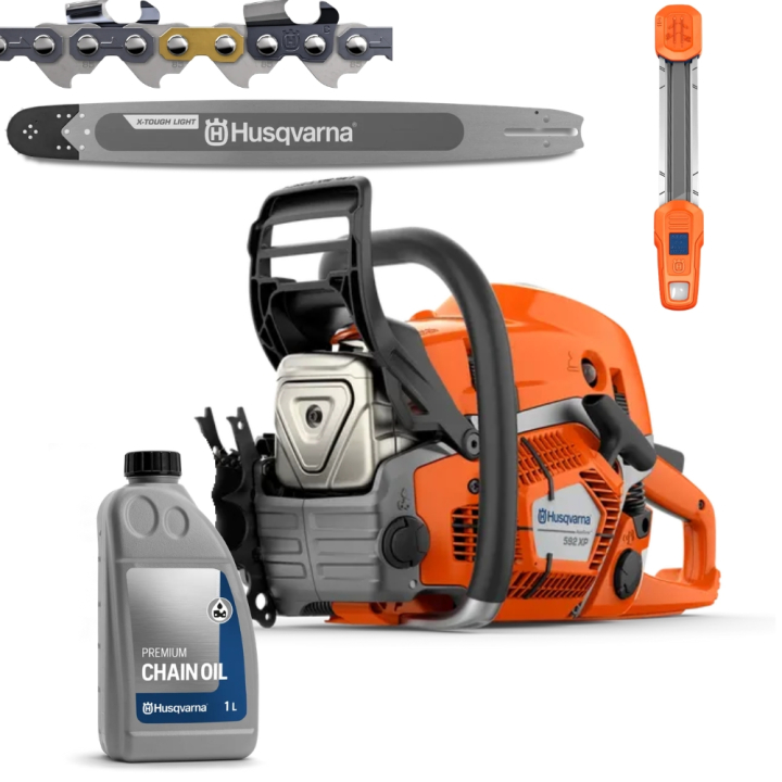 Husqvarna 592 XP®G 28'' Starter Kit in the group Chainsaws / Husqvarna professional chainsaws at Motorsågsbutiken (9704934)