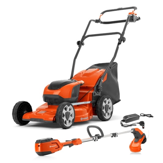 Husqvarna LC137i / 115iL Kit + BLi20 & QC80 in the group Forest and Garden Products / Lawn mowers / Battery Lawn Mowers at Motorsågsbutiken (9705009-03)