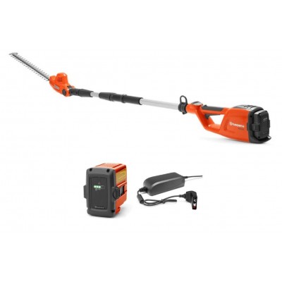 HUSQVARNA 120iTK4-H + BLi10 & QC80 in the group Forest and Garden Products / Hedge Trimmers / Battery powered hedge trimmers at Motorsågsbutiken (9705159-05)
