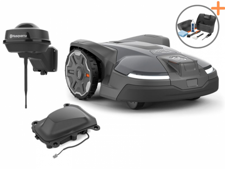 Husqvarna Automower® 450X Nera Robotic Lawn Mower with EPOS plug-in kit | Maintenance kit for free! in the group  at Motorsågsbutiken (9705353)