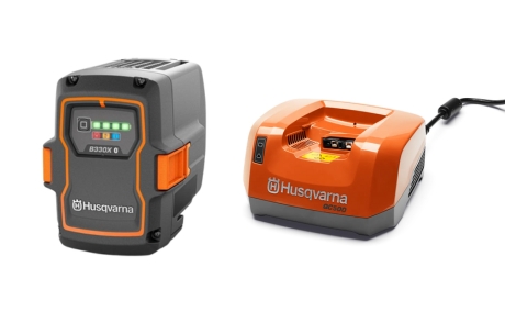 Husqvarna Battery & charger kit B330X & QC500 in the group Chainsaws / Husqvarna battery chainsaws / Batteries and chargers at Motorsågsbutiken (9706077)