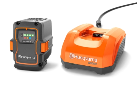 Husqvarna Battery & charger kit B220X & C500X in the group Chainsaws / Husqvarna battery chainsaws / Batteries and chargers at Motorsågsbutiken (9706078)