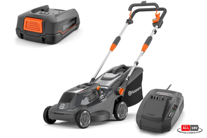 Husqvarna Aspire™ LC34A with battery and charger in the group Forest and Garden Products / Husqvarna Aspire™ 18v / Garden tools at Motorsågsbutiken (9706483-03)