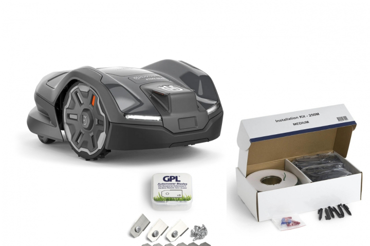 Husqvarna Automower® 410XE Nera Start Kit in the group Forest and Garden Products / Robotic Lawn Mower / Husqvarna Automower at Motorsågsbutiken (9706544)
