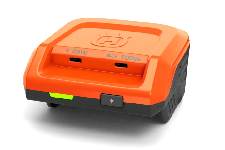 Husqvarna USB150X USB-C adapter in the group Brushcutter / Battery brushcutters / Batteries and chargers at Motorsågsbutiken (9707225-01)