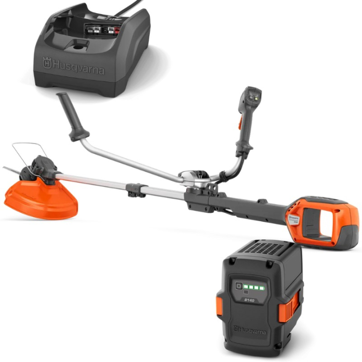 Husqvarna 220iR Battery Brushcutter incl battery & charger in the group Forest and Garden Products / Grass Trimmers / Battery powered grass trimmers at Motorsågsbutiken (9707544-02)