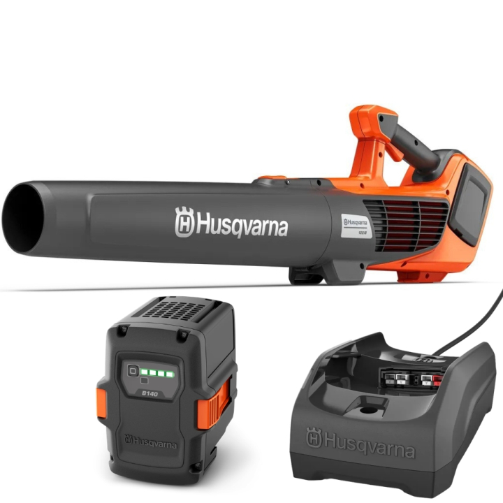 Husqvarna 122iB with battery and charger in the group Forest and Garden Products / Leaf Blowers / Battery powered blowers at Motorsågsbutiken (9708273-02)