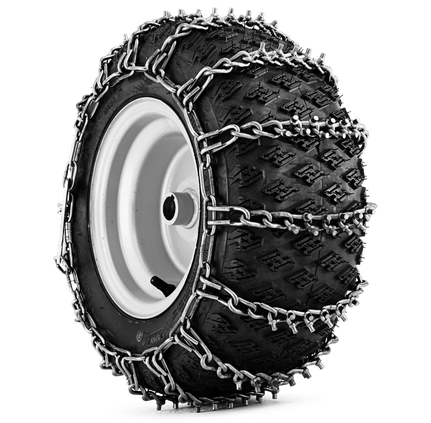 Snow chains 18X9.5-8, pair, for tractor in the group Forest and Garden Products / Garden Tractors / Riders / Accessories Rider/Tractor at Motorsågsbutiken (9971036-10)