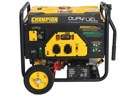 Champion 2800 Watt Dual Fuel Generator With Electric Start in the group Construction / Power stations / Champion Power Generators / Champion Power Generators at Motorsågsbutiken (CPG3500E2-DF-EU)