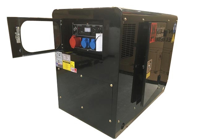 Warrior 12.5 kW Silent Diesel Generator in the group Construction / Power stations at Motorsågsbutiken (LDG12S3-EU)