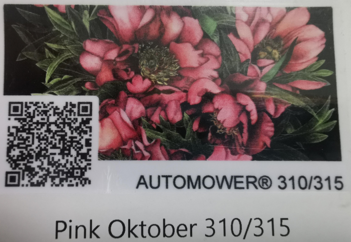 Foil set for Automower 310/315- Pink Oktober in the group Forest and Garden Products / Robotic Lawn Mower / Accessories robotic lawn mower at Motorsågsbutiken (am310-r23867369)