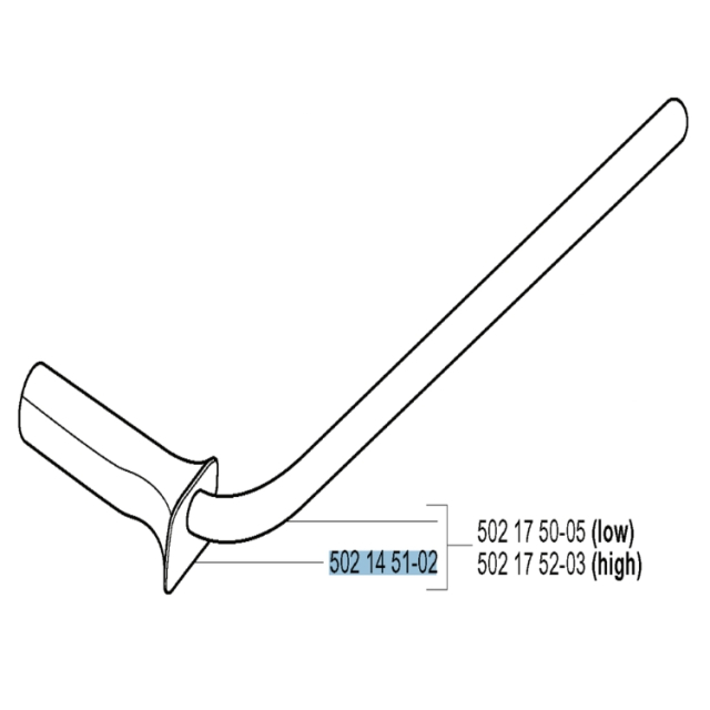 Handle Left 5021451-02
