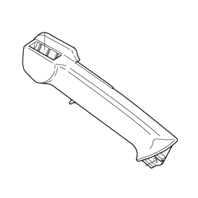 Throttle handle left