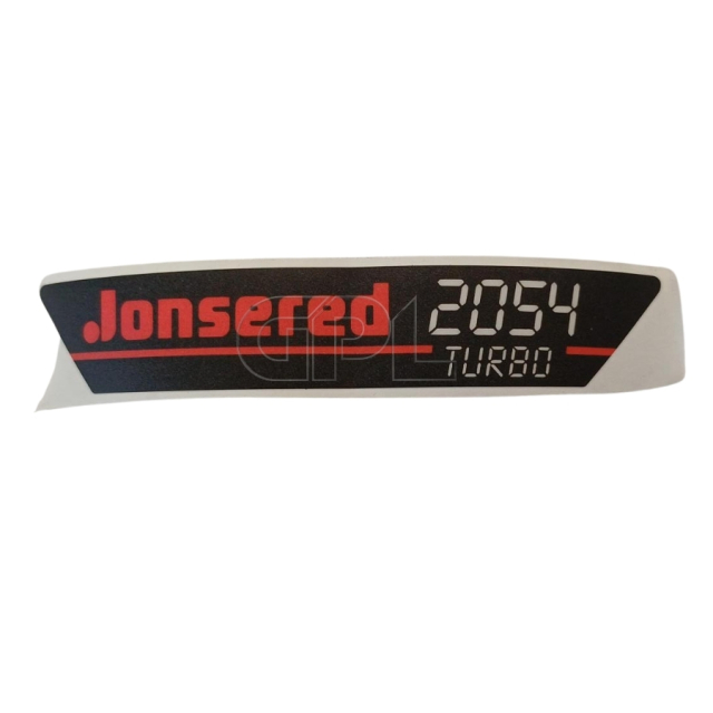 Decal Jonsered 2054 Turbo