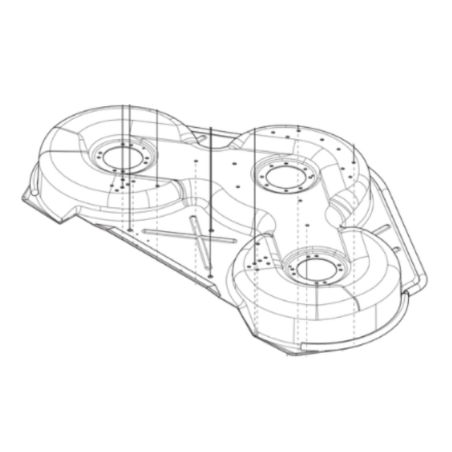 Clip cover complete c112i (r300. r400) grey