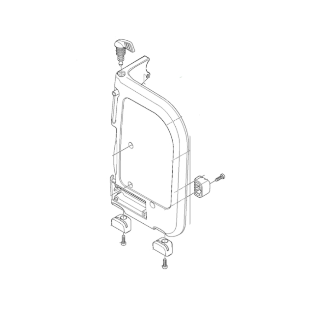 Splash screen, ground support assembly