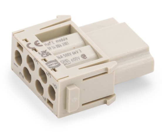 Bracket Female 6 Pole 5055287-01