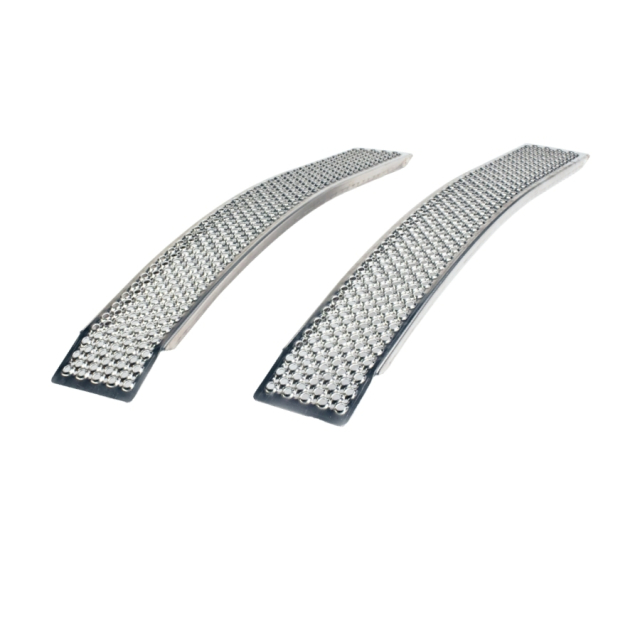 Curved loading ramps 200 x 2000 x 50 mm