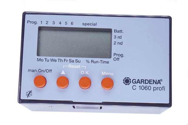 Control component with frame