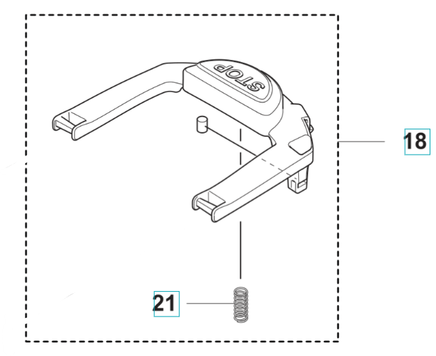 STOPBUTTON ASSEMBLY