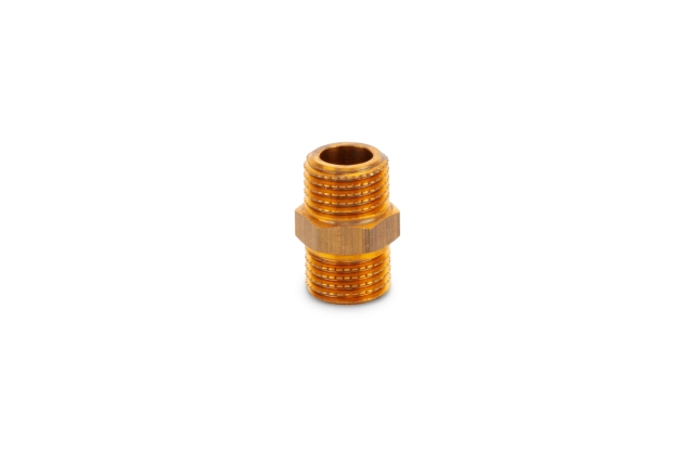 Hex nipple utv, 1/4