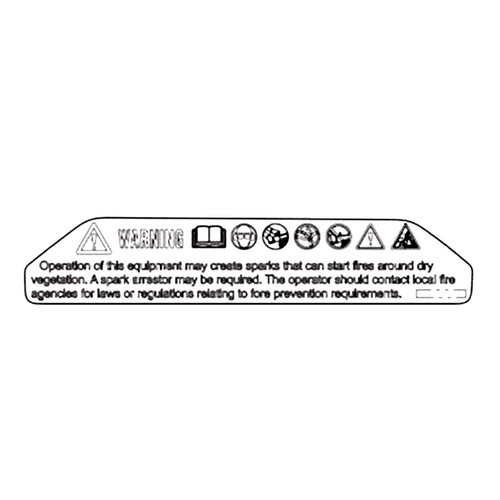 Decal Warning, T540Xp Mark3!