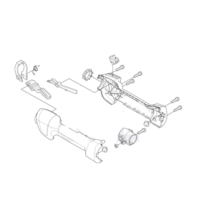 Handle, Throttle Control 5441436-03