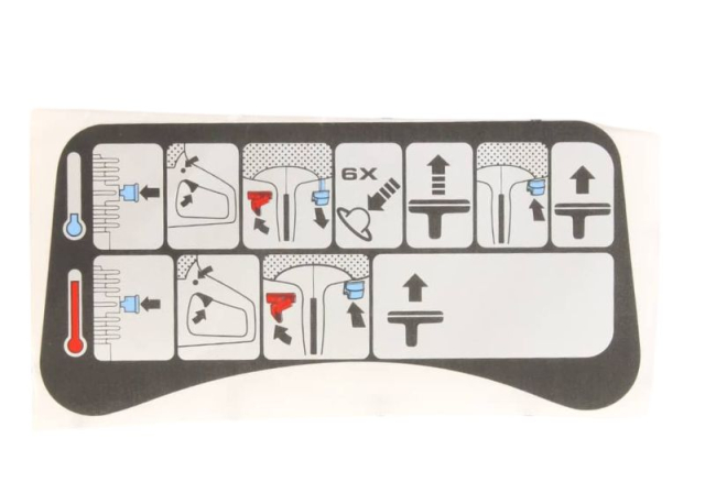 Decal, Starter, K750 Purge