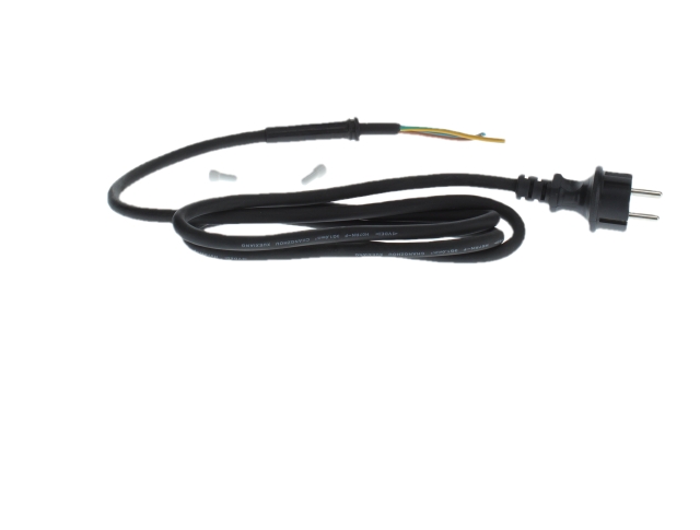 Mains lead eu h07rh-f 3g x 1 x 1.8 m