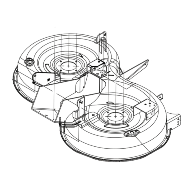 Cutting deck kit Tc 114 Versio