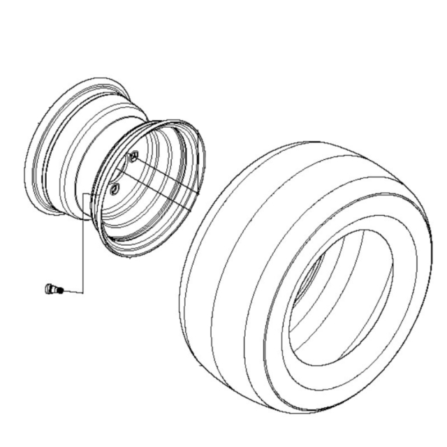 Wheel Kpl 5769591-01