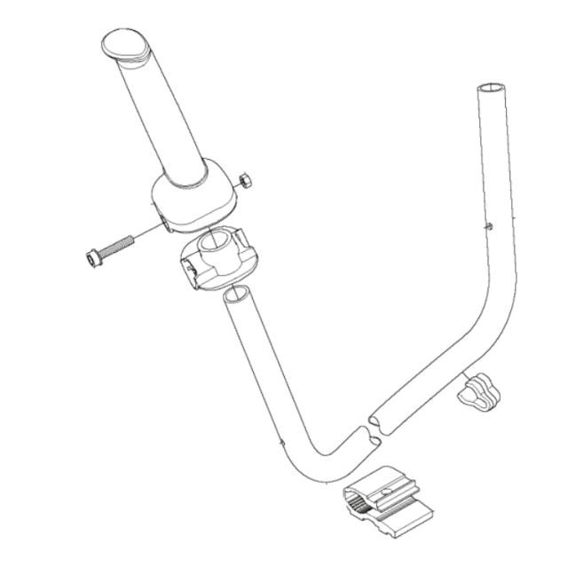 Handlebar Complete Horda Grip 5782482-02