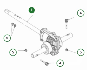 Gearbox With Shaft 5828677-01
