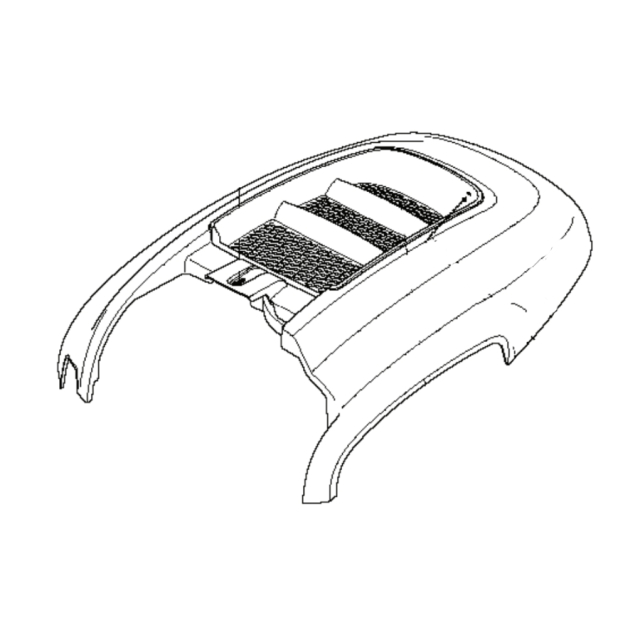 Engine Cover Comply, Black 5870091-03