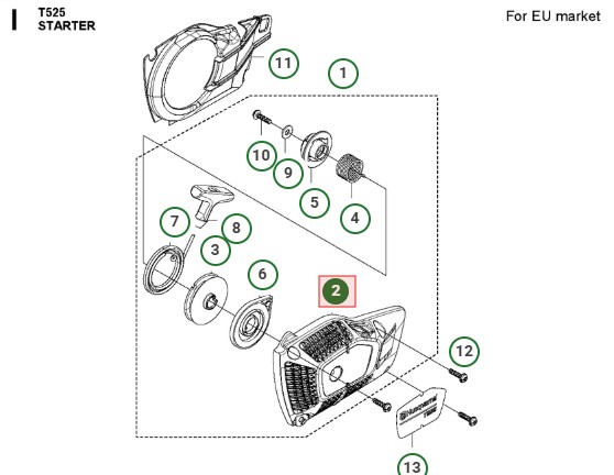 Starter Housing 5878756-01