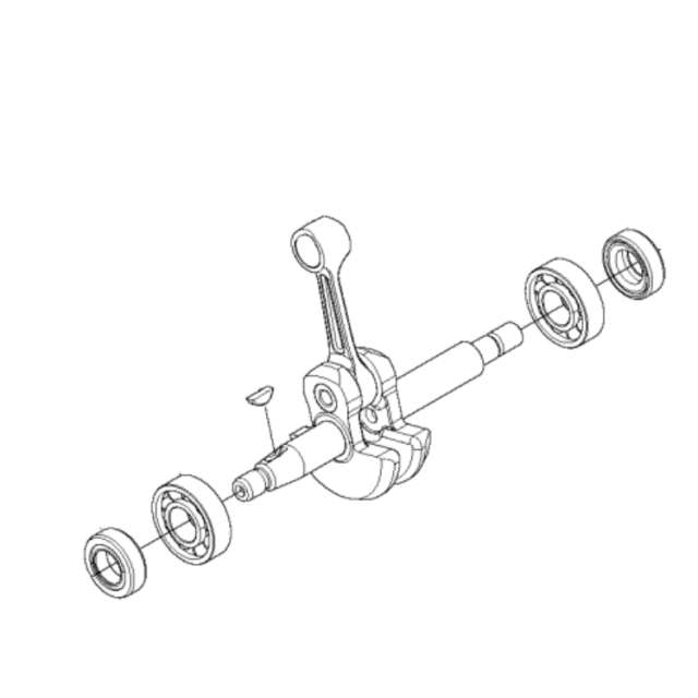 Kit Crankshaft With Bearings