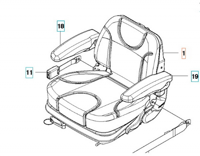 Seat Compl 5886120-01