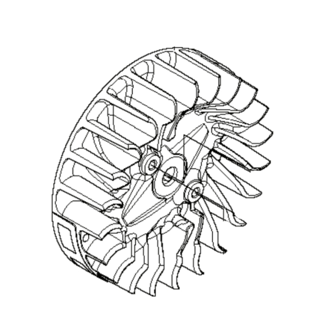 Flywheel Husqvarna 592XPG