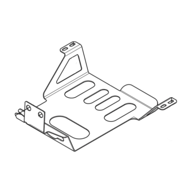 Ski Plate Rear Husqvarna Gr