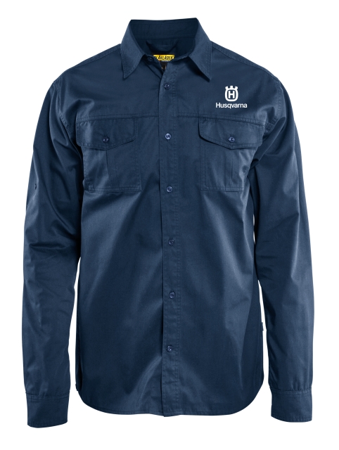 Shirt Xl Twill Shirt Navy Blue 5951044-05