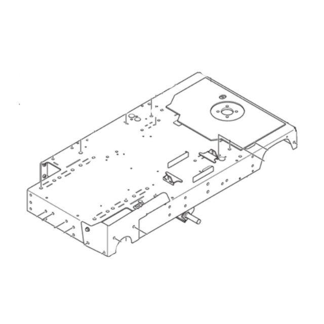 Baseplate medium weld assembly