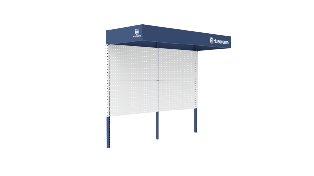 Tool board for workbench with lighting