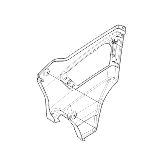 Cover Right P 520Dx/P 525Dx