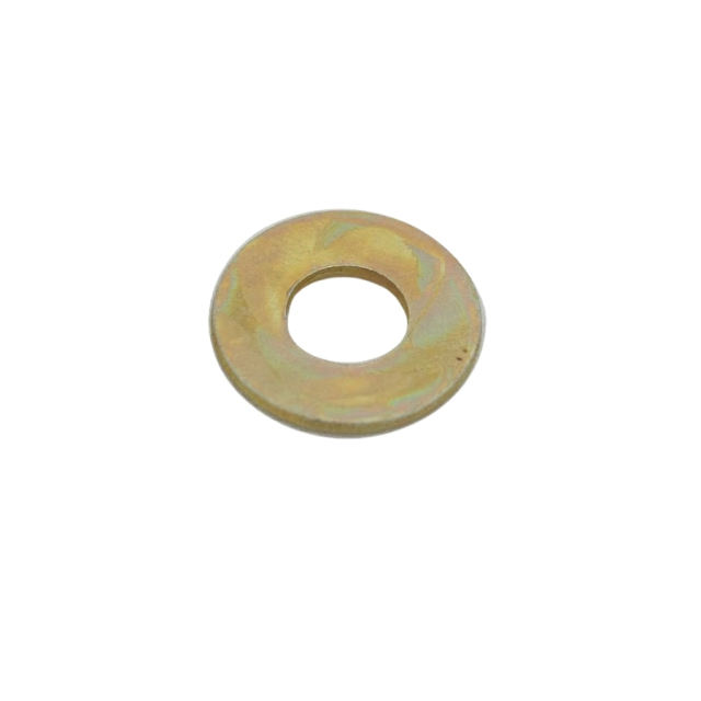 Washer flat washer 1/4 in, pc, clear zinc